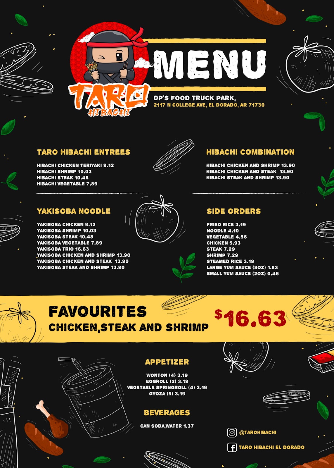 Photo of Taro Hibachi Eldorado - 2117 N College Ave, El Dorado, AR 71730