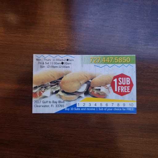 Photo of Florida Subs & Gyros - 2017 Gulf to Bay Blvd, Clearwater, FL 33765
