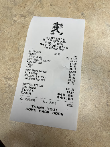 Photo of Jester's Fast Food - 96 Tyler Creek Plaza, Elgin, IL 60123