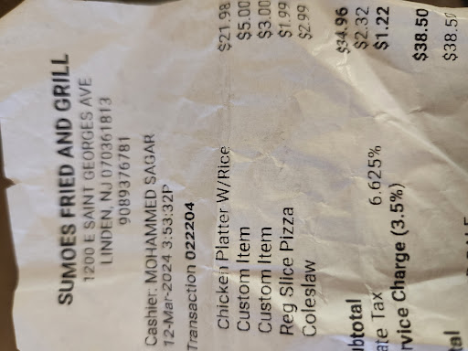 Photo of SuMoe’s Fried & Grill- Halal/Food - 1200 E St Georges Ave, Linden, NJ 07036