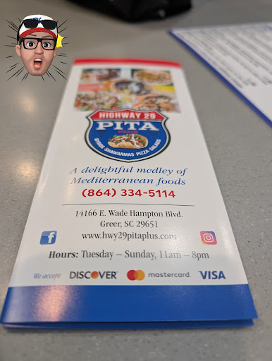 Photo of Hwy 29 Pita Plus - 14166 E Wade Hampton Blvd suite 2, Greer, SC 29651