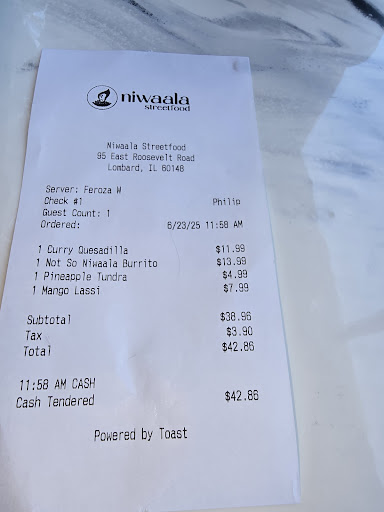 Photo of Niwaala Street Food - 95 E Roosevelt Rd, Lombard, IL 60148