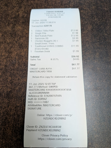 Photo of Tikka Kabab - 11009 E 41st St, Tulsa, OK 74146