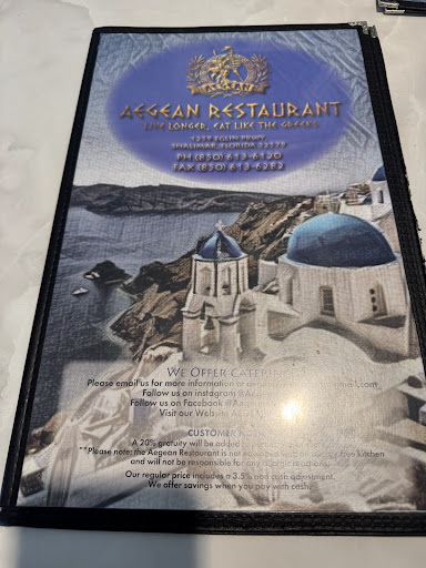 Photo of Aegean Restaurant - 1259 Eglin Pkwy, Shalimar, FL 32579