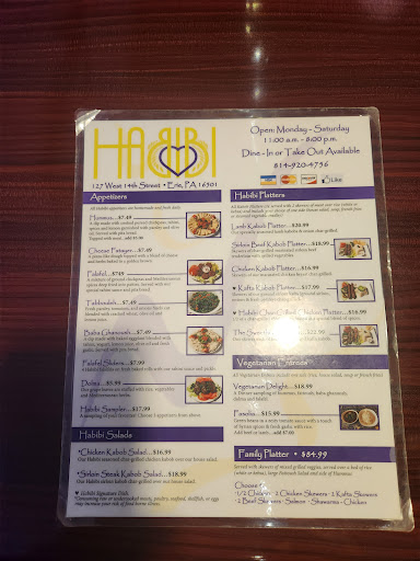 Photo of Habibi - 127 W 14th St, Erie, PA 16501