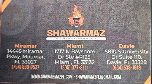 Photo of Shawarmaz Mediterranean Restaurant & Grill - 14445 Miramar Pkwy, Miramar, FL 33027