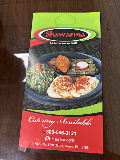 Photo of Shawarma Mediterranean Grill - 11752 SW 88th St, Miami, FL 33186