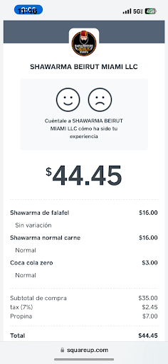 Photo of Shawarma beirut miami LLC - 5400 NW 75th Ave, Miami, FL 33166