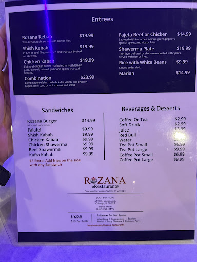 Photo of Rozana Restaurant - 6120 N Lincoln Ave, Chicago, IL 60659