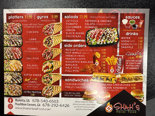 Photo of Shah’s Halal Food - 2821 Chastain Meadows Pkwy NW #220, Marietta, GA 30066