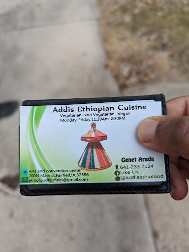 Photo of Addis Ethiopian Cuisine - 200 N Main St, Fairfield, IA 52556