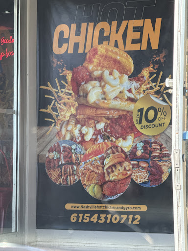 Photo of Nashville Hot Chicken & Gyro - 620 W Main St, Hendersonville, TN 37075