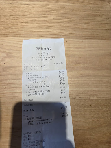 Photo of CAVA - 501 N Orlando Ave #323, Winter Park, FL 32789