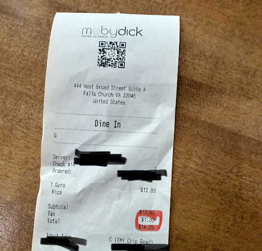 Photo of Moby Dick House of Kabob - 444 W Broad St suite A, Falls Church, VA 22046