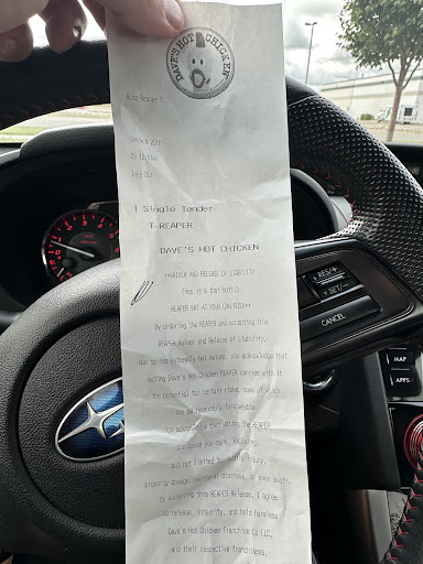 Photo of Dave's Hot Chicken - 4445 17th Ave S suite 3b, Fargo, ND 58103