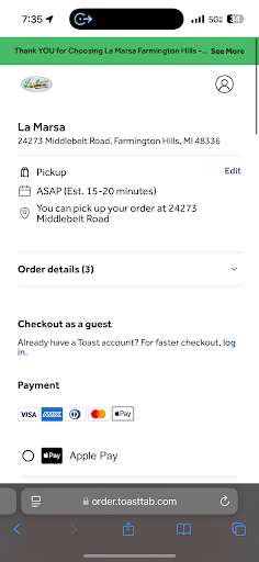 Photo of La Marsa Farmington Hills - Middlebelt - 24273 Middlebelt Rd, Farmington Hills, MI 48336