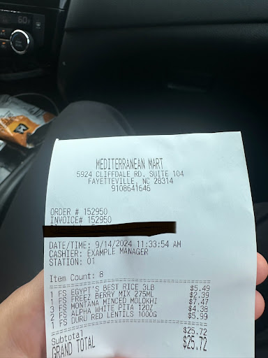 Photo of Mediterranean Mart and Indian Food - 5924 Cliffdale Rd Suite 100, Fayetteville, NC 28314