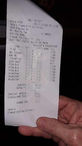 Photo of Ya Ya's Flame Broiled Chicken - 4372 Pierson Rd, Flint, MI 48504