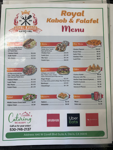Photo of Royal Kabob and Falafel - 640 W Covell Blvd STE A, Davis, CA 95616