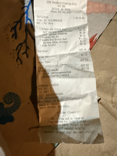 Photo of CAVA - 3385 Woodward Crossing Blvd Suite 300, Buford, GA 30519