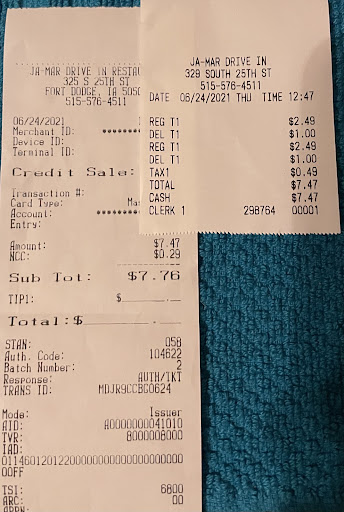 Photo of Ja-Mar Drive In Restaurant - 325 S 25th St, Fort Dodge, IA 50501