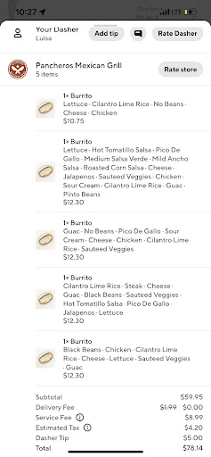 Photo of Pancheros Mexican Grill - Fort Dodge - 3024 5th Ave S, Fort Dodge, IA 50501