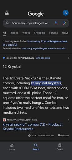 Photo of Krystal - 2406 Gault Ave N, Fort Payne, AL 35967