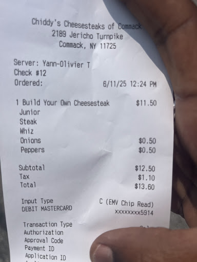 Photo of Chiddy's Cheesesteaks of Commack - 2189 Jericho Tpke, Commack, NY 11725