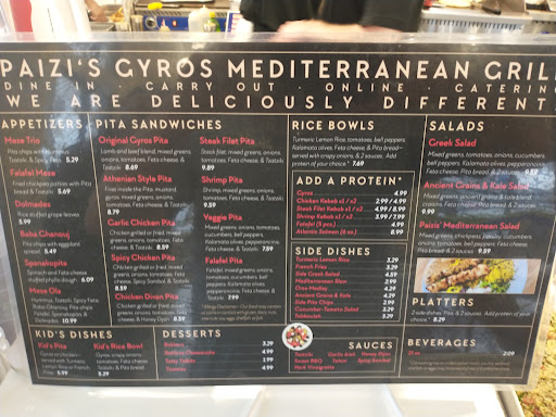Photo of Paizi's Gyros Mediterranean Grill - 3110 S 74th St, Fort Smith, AR 72903