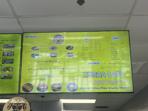 Photo of ZORBA CAFE - 1610 Lee Victory Pkwy, Smyrna, TN 37167