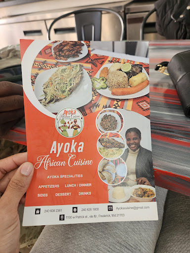 Photo of Ayoka African Cuisine - 1100 W Patrick St Ste M, Frederick, MD 21703