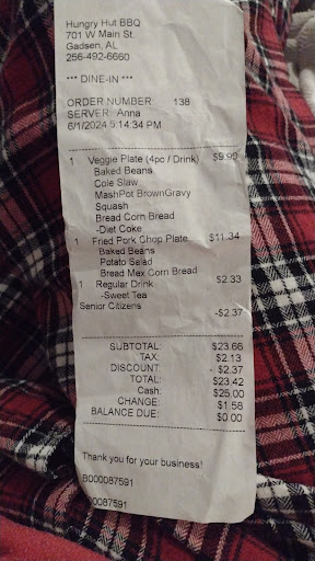 Photo of Hungry Hut - 701 W Main St, Gadsden, AL 35905