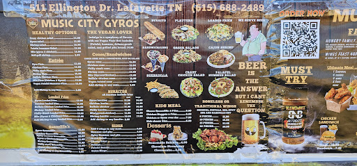 Photo of Music City Gyros Hartsville - 113 W McMurry Blvd, Hartsville, TN 37074