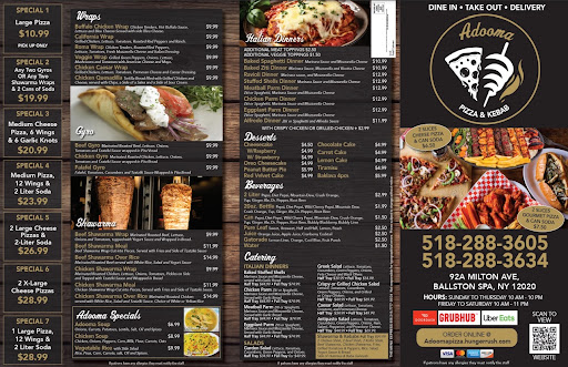 Photo of Adooma Pizza & Kebab - 92A Milton Ave, Ballston Spa, NY 12020