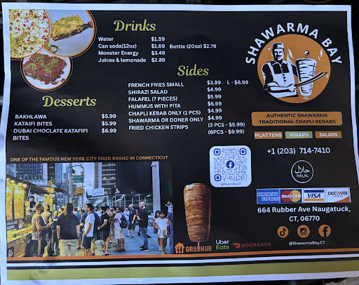 Photo of Shawarma Bay - 664 Rubber Ave, Naugatuck, CT 06770
