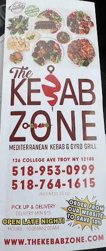 Photo of The Kebab Zone - 126 College Ave, Troy, NY 12180