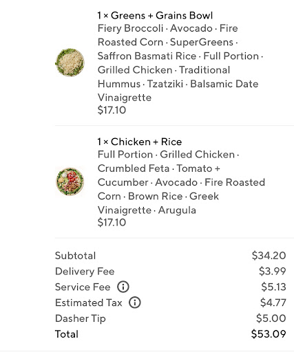 Photo of CAVA - 1129 Savannah Hwy, Charleston, SC 29407