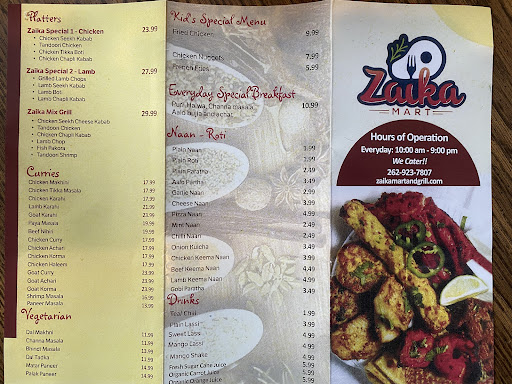 Photo of Zaika Grill - Indian Pakistani Cuisine - 12740 W Capitol Dr, Brookfield, WI 53005