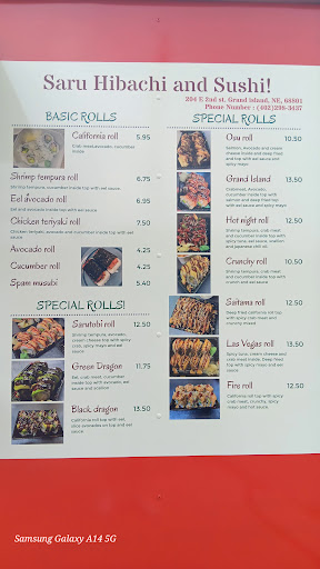 Photo of Saru Hibachi and Sushi Grand Island - 204 E 2nd St, Grand Island, NE 68801
