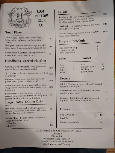 Photo of Lost Hollow Beer Co. - 102 E Franklin St, Greencastle, IN 46135