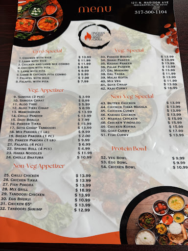 Photo of INDIAN GYRO & GRILL - 1211 N Madison Ave, Greenwood, IN 46142