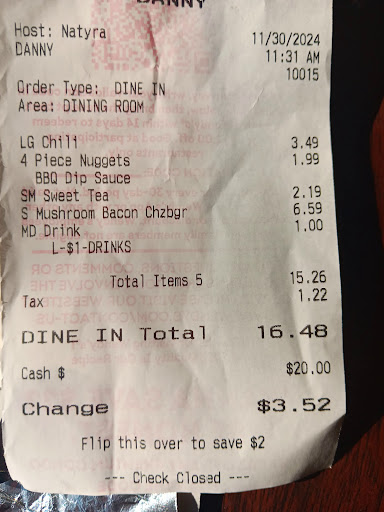 Photo of Wendy's - 816 W Park Ave, Greenwood, MS 38930