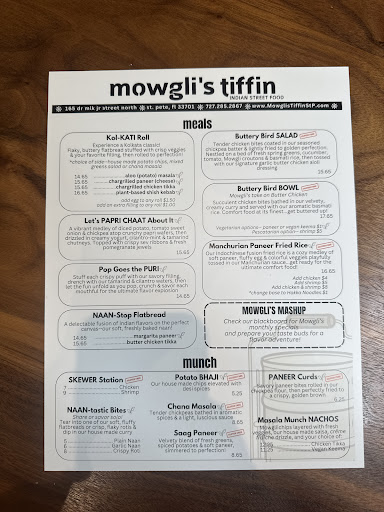 Photo of Mowgli's Tiffin Indian Street Food - 165 Dr M.L.K. Jr St N, St. Petersburg, FL 33701