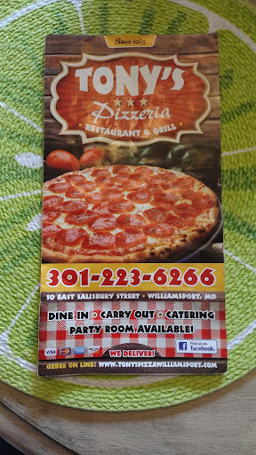 Photo of Tony’s Pizza - 10 E Salisbury St, Williamsport, MD 21795