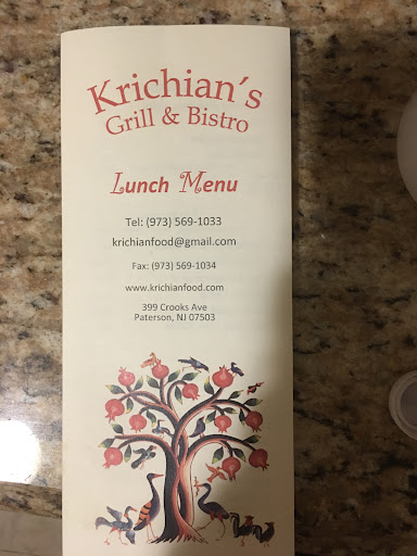 Photo of Krichian's Grill & Bistro - 399 Crooks Ave, Paterson, NJ 07503