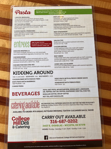 Photo of College Hill Deli & Catering - 3407 E Douglas Ave, Wichita, KS 67218
