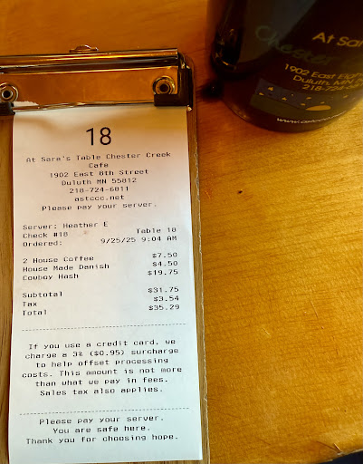 Photo of At Sara's Table Chester Creek Cafe - 1902 E 8th St, Duluth, MN 55812