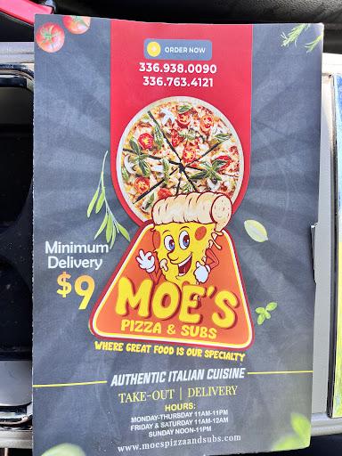 Photo of Moe's Pizza & Subs II - 6004-F Landmark Center Blvd, Greensboro, NC 27407