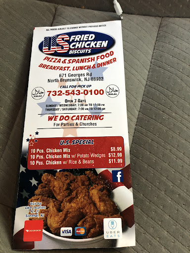 Photo of U.S Chicken Pizza and Spanish Food - 671 Georges Rd, North Brunswick Township, NJ 08902