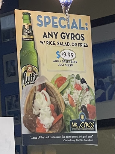Photo of Mr. Gyros Greek and Mediterranean Grill - 6689 W Indiantown Rd, Jupiter, FL 33458